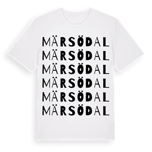 Märsödal ordlek t-shirt – ekologisk bomull t-shirt från Pinshirt