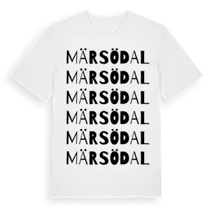 Märsödal ordlek t-shirt – ekologisk bomull t-shirt från Pinshirt