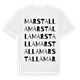 Marstalla ordlek t-shirt