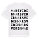 Marsveden ordlek t-shirt