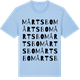 Blue Soul t-shirt med Mårtsbo ordlek t-shirt