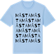 Blue Soul t-shirt med Måsta ordlek t-shirt