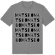 Mid Heather Gray t-shirt med Matsbo ordlek t-shirt
