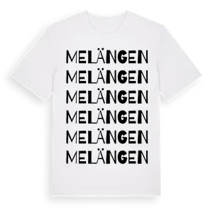 Melängen ordlek t-shirt – ekologisk bomull t-shirt från Pinshirt