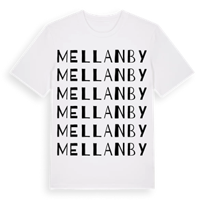 Mellanby ordlek t-shirt – ekologisk bomull t-shirt från Pinshirt