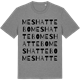 Mid Heather Gray t-shirt med Meshattebo ordlek t-shirt