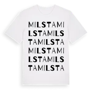 Milsta ordlek t-shirt – ekologisk bomull t-shirt från Pinshirt