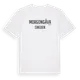 White t-shirt med Morgongåva i Sverige t-shirt