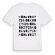 Mörkvreten ordlek t-shirt