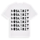 Möskäret ordlek t-shirt