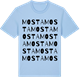 Blue Soul t-shirt med Mosta ordlek t-shirt