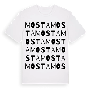 Mosta ordlek t-shirt – ekologisk bomull t-shirt från Pinshirt