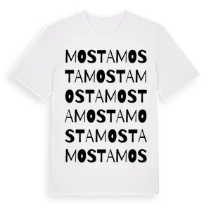 Mosta ordlek t-shirt – ekologisk bomull t-shirt från Pinshirt