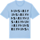 Blue Soul t-shirt med Mumsarby ordlek t-shirt