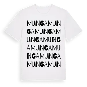 Munga ordlek t-shirt – ekologisk bomull t-shirt från Pinshirt