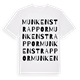 Munkens trappor ordlek t-shirt