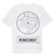 White t-shirt med Munksundet t-shirt