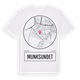 White t-shirt med Munksundet t-shirt