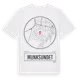 White t-shirt med Munksundet t-shirt