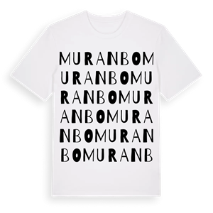 Muranbo ordlek t-shirt – ekologisk bomull t-shirt från Pinshirt
