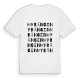Myrängen ordlek t-shirt