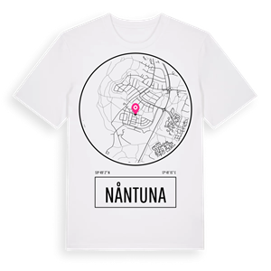 Nåntuna t-shirt – ekologisk bomull t-shirt från Pinshirt