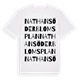 Nathan Söderbloms plan ordlek t-shirt