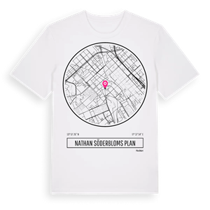 Nathan Söderbloms plan t-shirt – ekologisk bomull t-shirt från Pinshirt