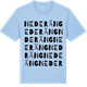 Blue Soul t-shirt med Nederäng ordlek t-shirt