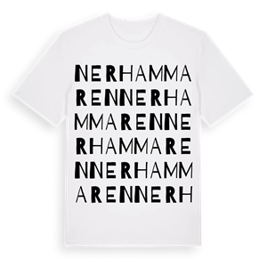 Nerhammaren ordlek t-shirt – ekologisk bomull t-shirt från Pinshirt