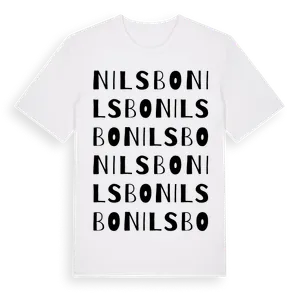 Nilsbo ordlek t-shirt – ekologisk bomull t-shirt från Pinshirt
