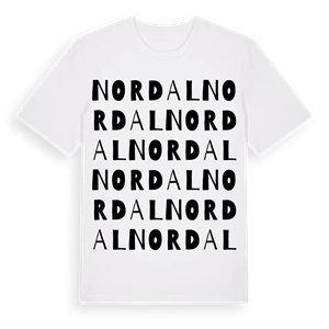 Nordal ordlek t-shirt – ekologisk bomull t-shirt från Pinshirt