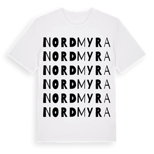 Nordmyra ordlek t-shirt – ekologisk bomull t-shirt från Pinshirt