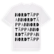 Nordtäppan ordlek t-shirt