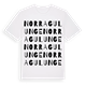 Norra Gulunge ordlek t-shirt