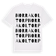 Norra Koltorp ordlek t-shirt