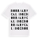 Norra Krycklinge ordlek t-shirt