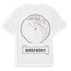 White t-shirt med Norra Norby t-shirt