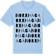Blue Soul t-shirt med Norrhaga ordlek t-shirt