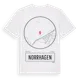 White t-shirt med Norrhagen t-shirt