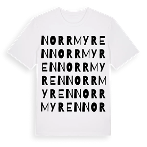 Norrmyren ordlek t-shirt – ekologisk bomull t-shirt från Pinshirt