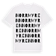 Norrmyren ordlek t-shirt