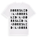 Norrskedika ordlek t-shirt