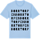 Blue Soul t-shirt med Norrtorpen ordlek t-shirt