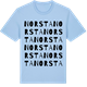 Blue Soul t-shirt med Norsta ordlek t-shirt