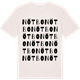 Vintage White t-shirt med Nötbo ordlek t-shirt
