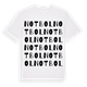 Notbol ordlek t-shirt