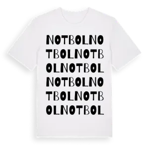 Notbol ordlek t-shirt – ekologisk bomull t-shirt från Pinshirt