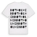 Notholmen ordlek t-shirt