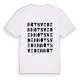 Nötsveden ordlek t-shirt